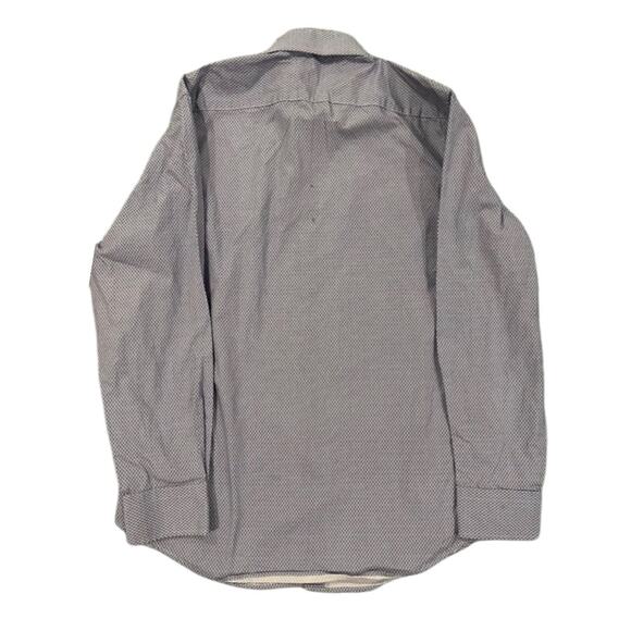 14th & Union Blue & White Button Down Dress Shirt - Picture 2 of 5